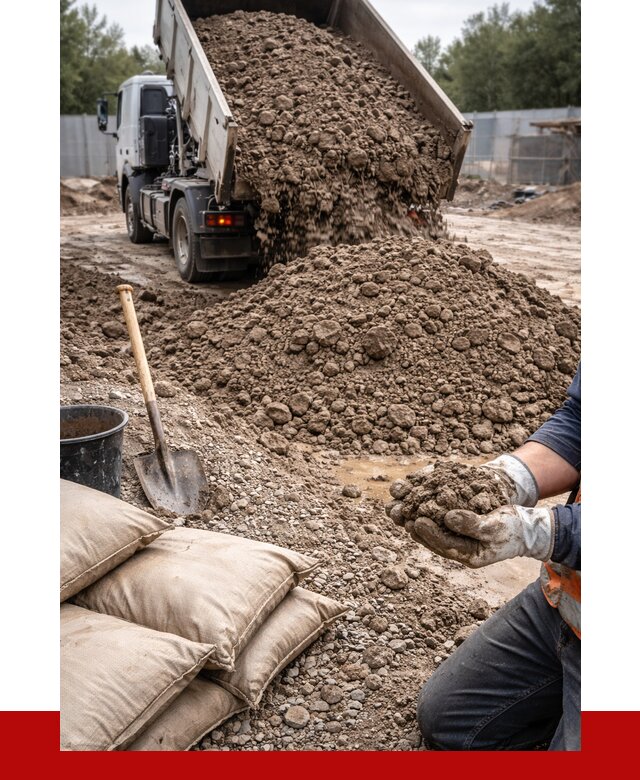 Купить глина для засыпки в Долгопрудном от 1218 р. за куб | ПРОНЕРУДДлг