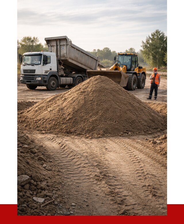 Купить песчаный грунт с доставкой в Долгопрудном от 4261 р. | ПРОНЕРУДДлг