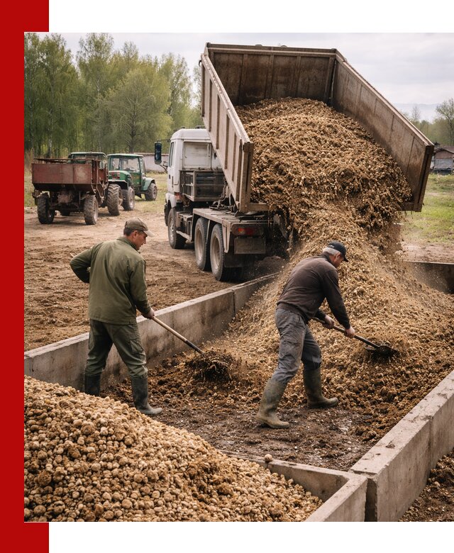 Куриный помет с доставкой в Долгопрудном оптом и в розницу