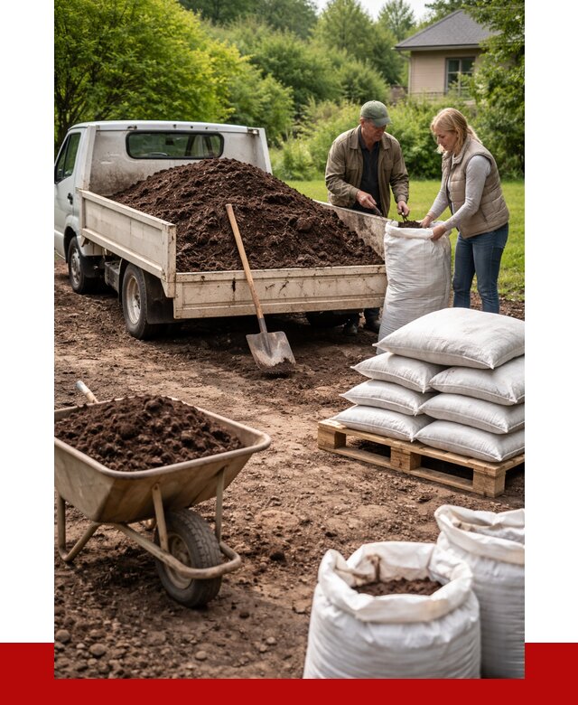 Перегной в мешках с доставкой в Долгопрудном от 2232 р. | ПРОНЕРУДДлг