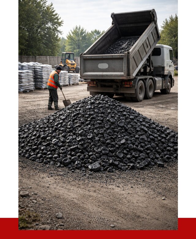 Купить уголь орех в Долгопрудном с доставкой от 7610 р. | ПРОНЕРУДДлг