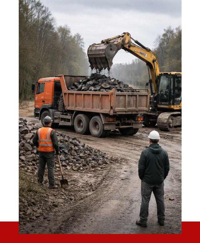 Вывоз асфальта в Долгопрудном от 4566 р. самосвалом ПРОНЕРУДДлг