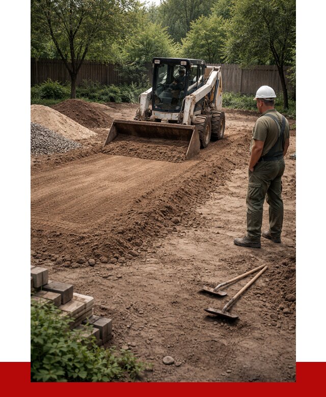 Выравнивание участка под ключ в Долгопрудном от 3551 р. | ПРОНЕРУДДлг